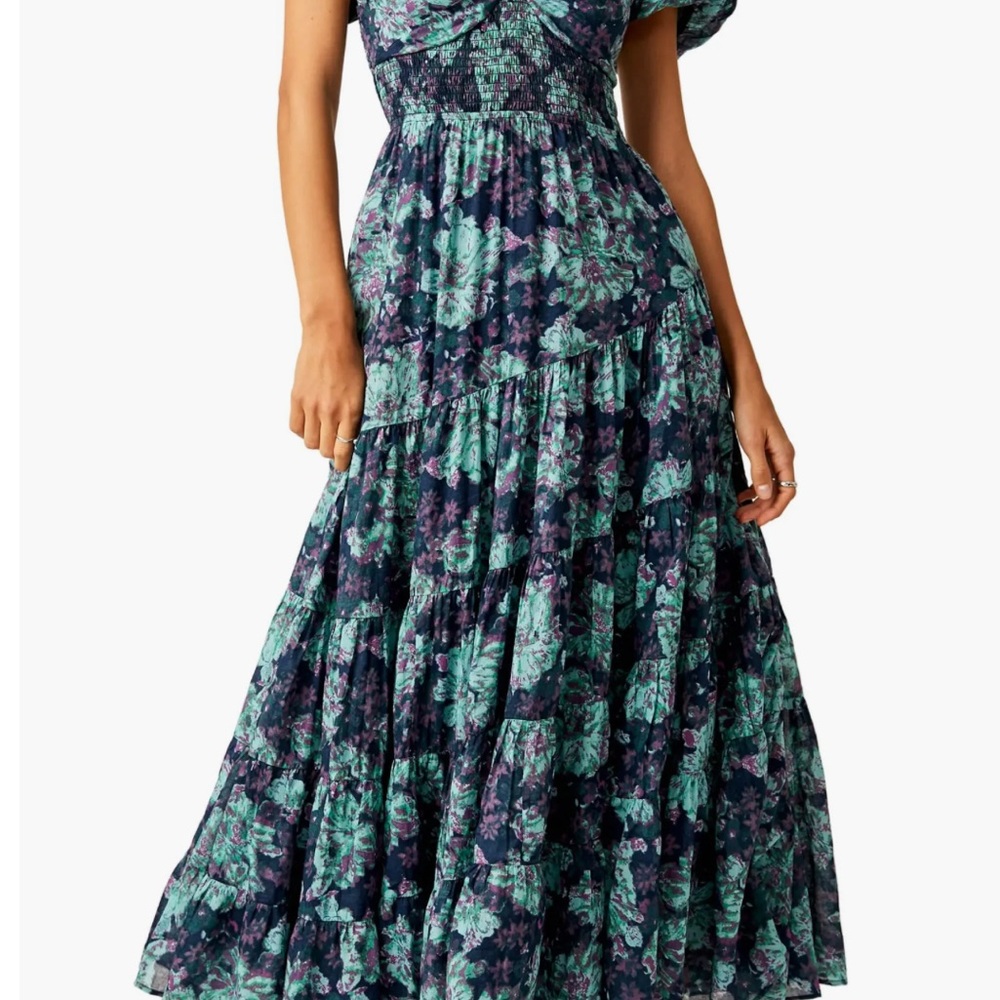 Free People Floral Maxi Dress